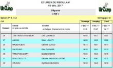Horaires CCE 3 décembre 2017